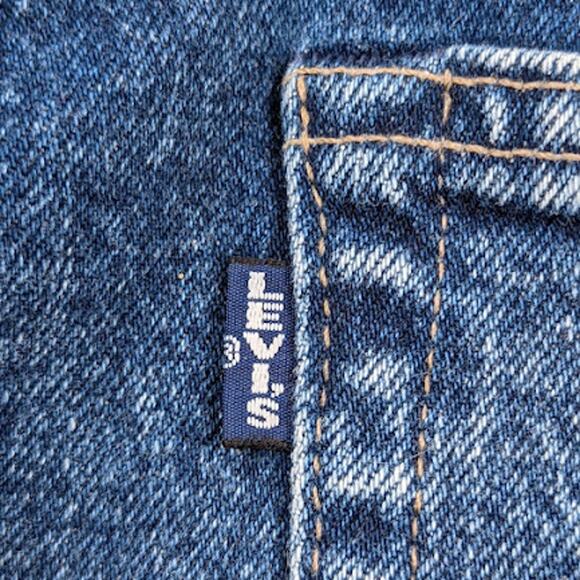 Levi's 501 Selvedge Big E High Rise Button Fly Straight Leg Jeans Size 29x32 NWT - Picture 6 of 14